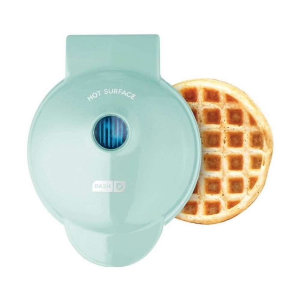 DASH Mini Waffle Maker NEW In Box - NWT Teal